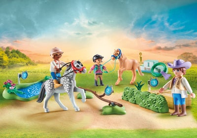 Playmobil 71495 Horses of Waterfall Byggesett Ponniturnering