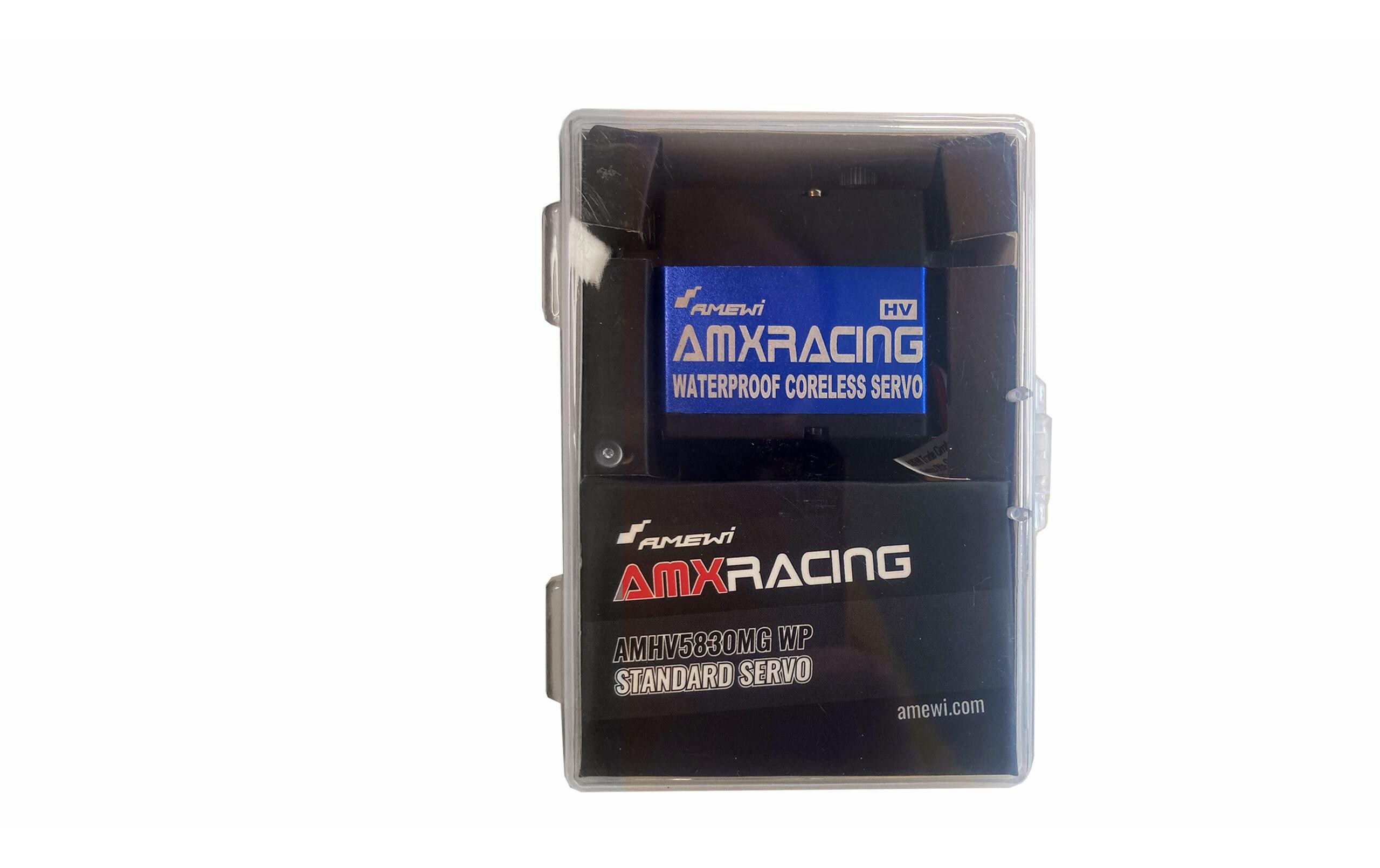 Standard Servo AMHV5830MG WP 30 kg, 0.09 s, HV WasserdichtWasserdichtes Digital HV Servo mit Metallgetriebe und Coreless Motor