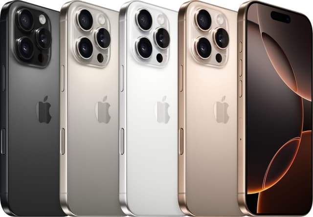 iPhone 16 Pro 5G smartphone 512GB (sort titanium)