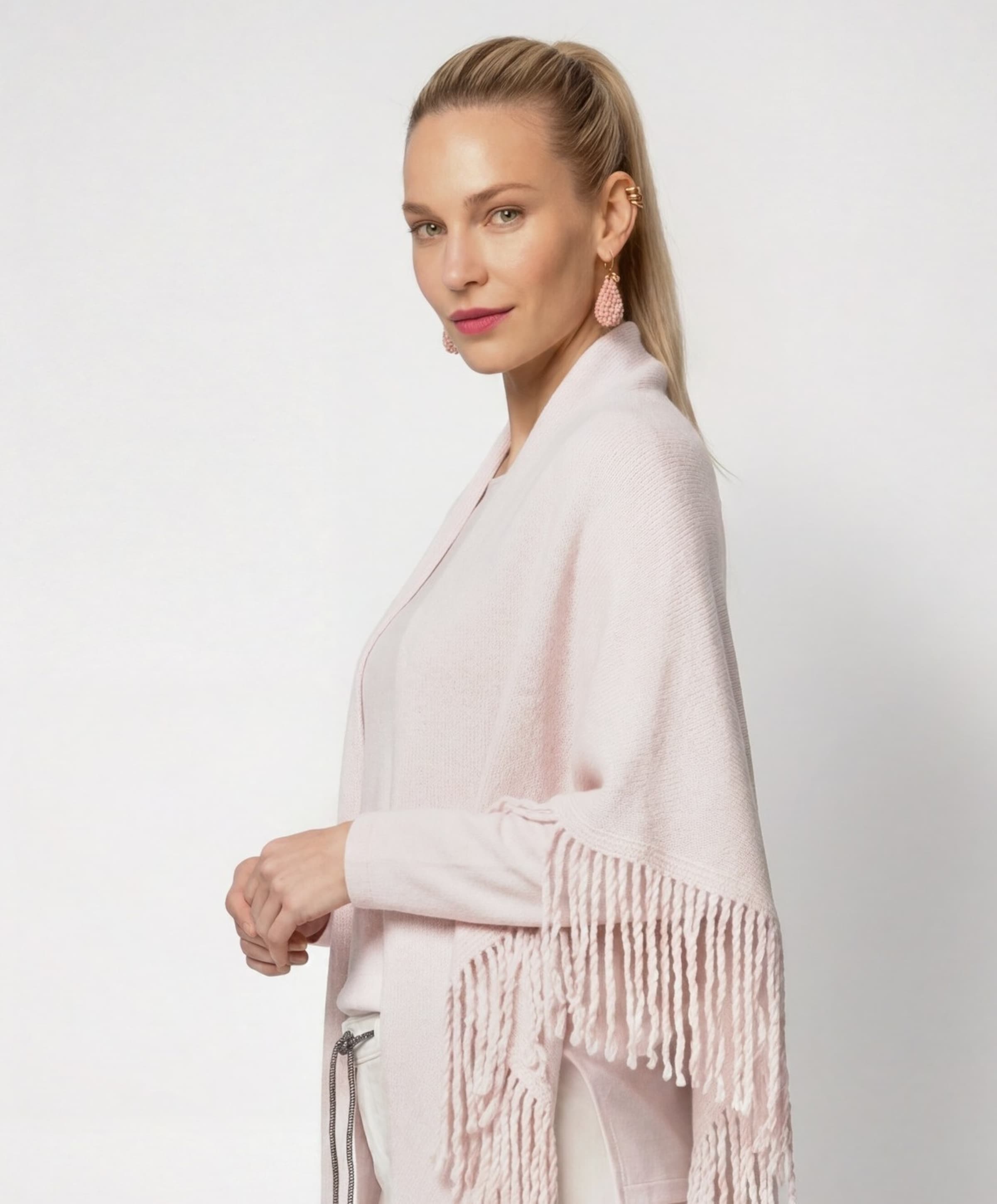 Monari Dames sjaal roze