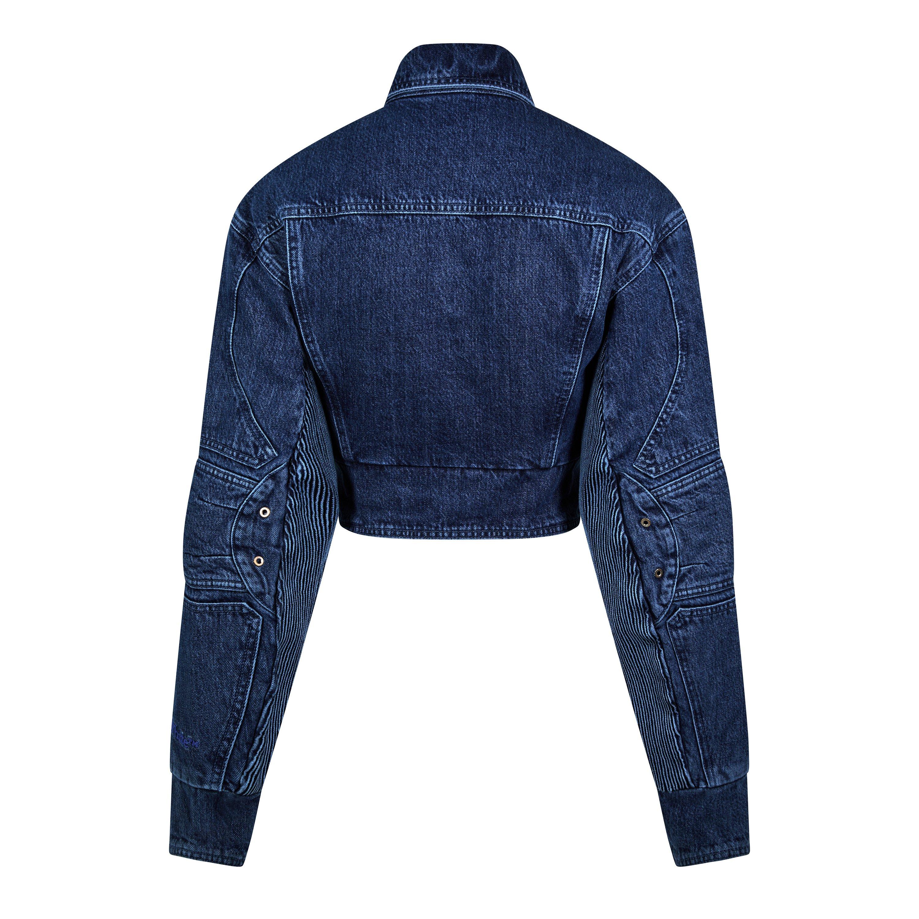 Off White Motorcycle Denim Jacket