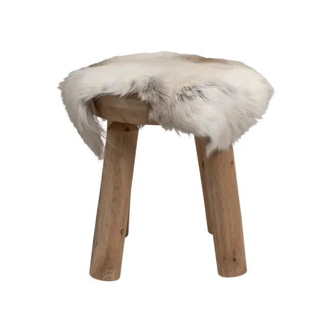 Espegard Villmark Polar - sitteplate i reinskinn