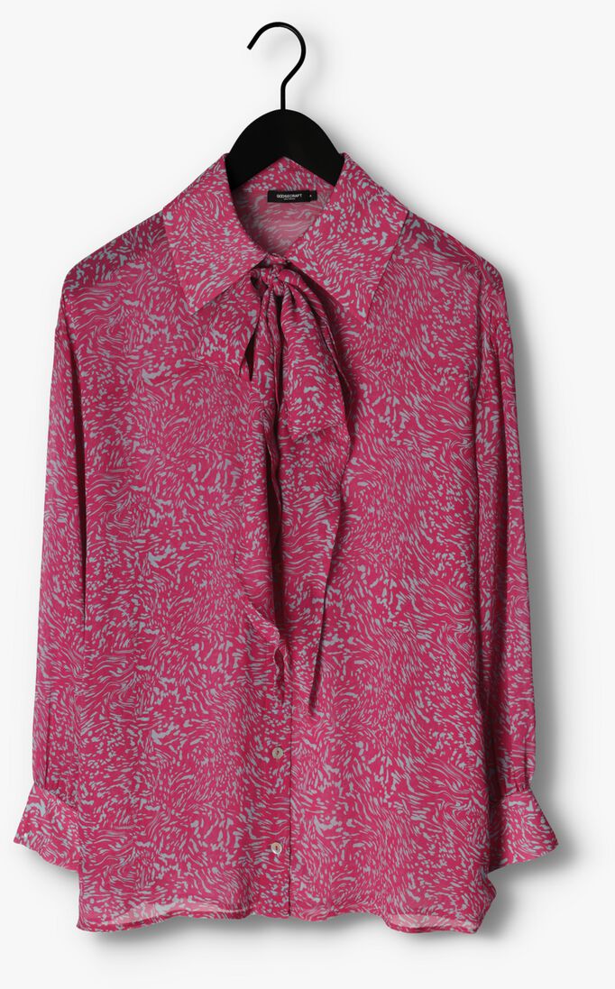 GOOSECRAFT fuchsia goosecraft blouse gc rosie blouse print