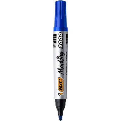 BIC MARKING 2000 - Marqueur permanent - pointe ogive - bleu