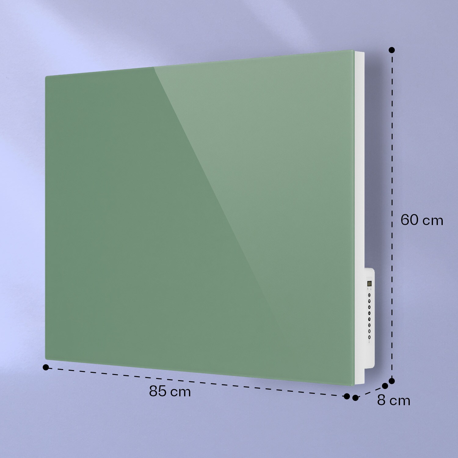 Mojave 750 smart 2-in-1 Heizgerät Infrarot Konvektor 85x60cm 750W RGB-Licht