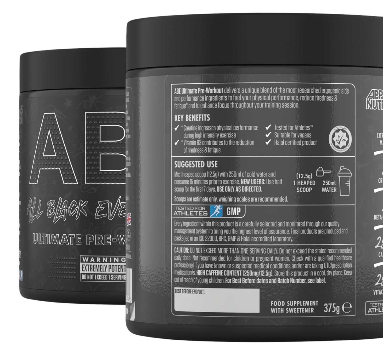 Applied Nutrition ABE Ultimate pré-treino 375g