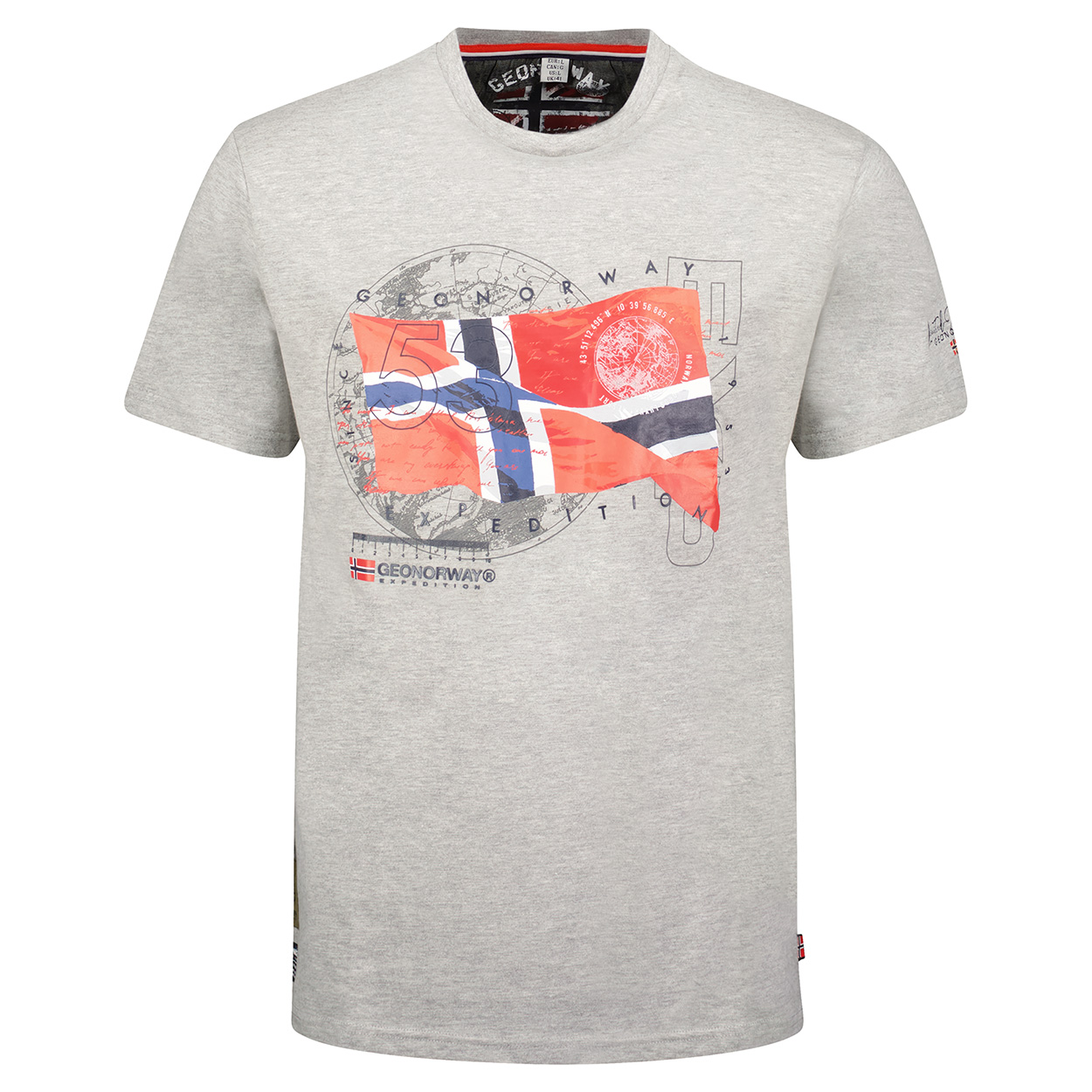 Camiseta Manga Corta J-drap Sx1285hgno