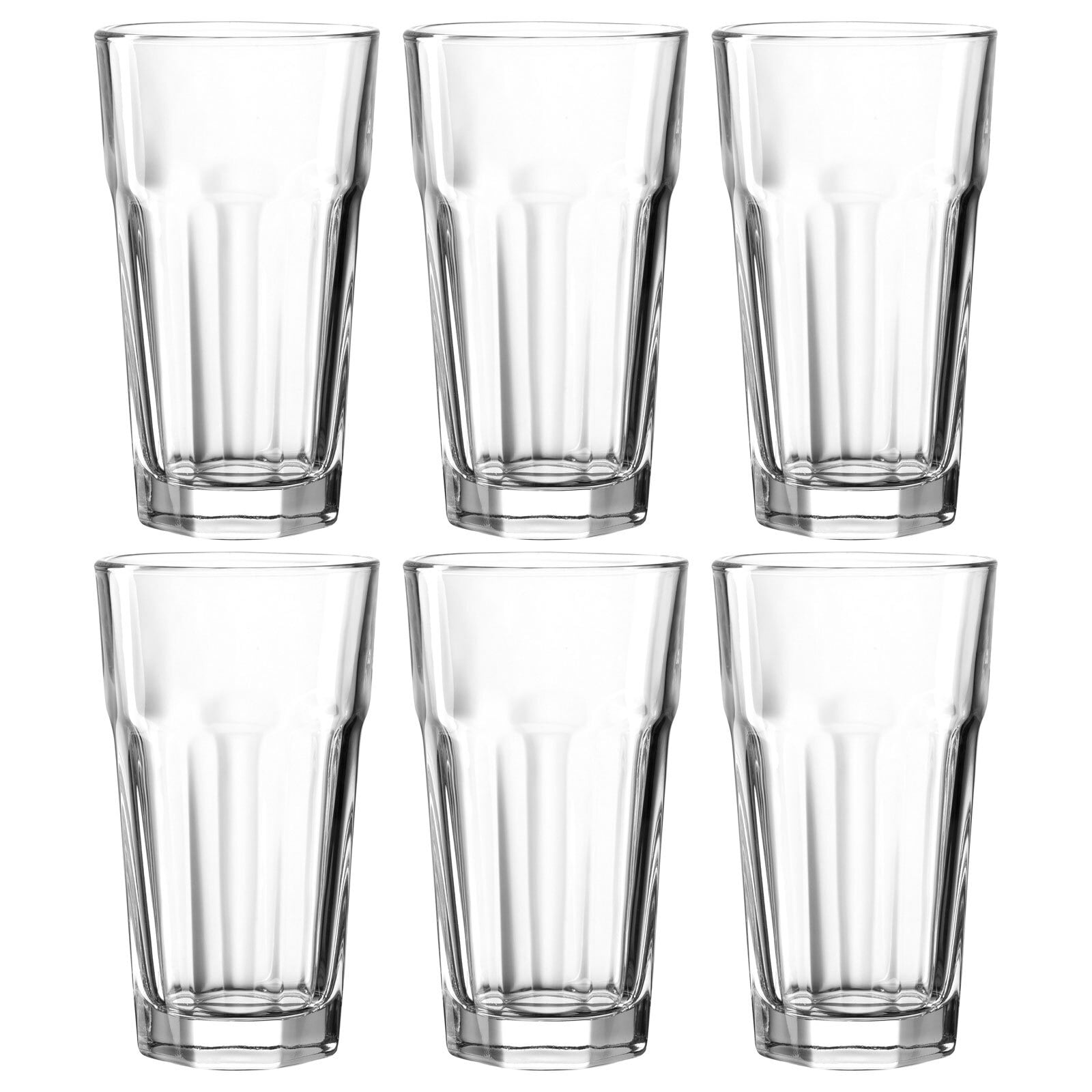 LEONARDO Longdrinkglas ROCK 6er Set - je 340 ml