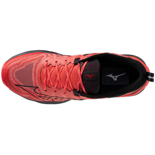Chaussure trail MIZUNO WAVE DAICHI 8 CAYENNE/BLACK/HRISK RED