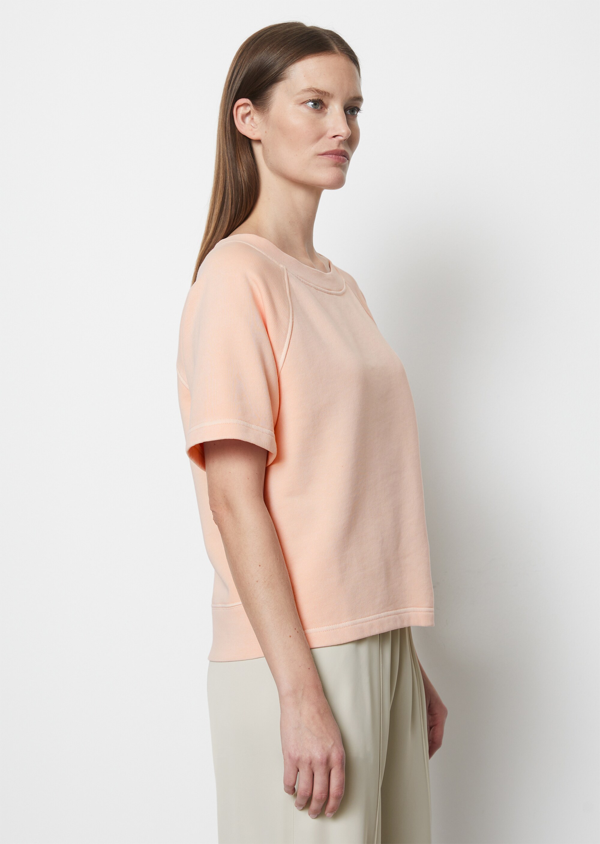 Kurzarm-Sweatshirt aus Organic Cotton