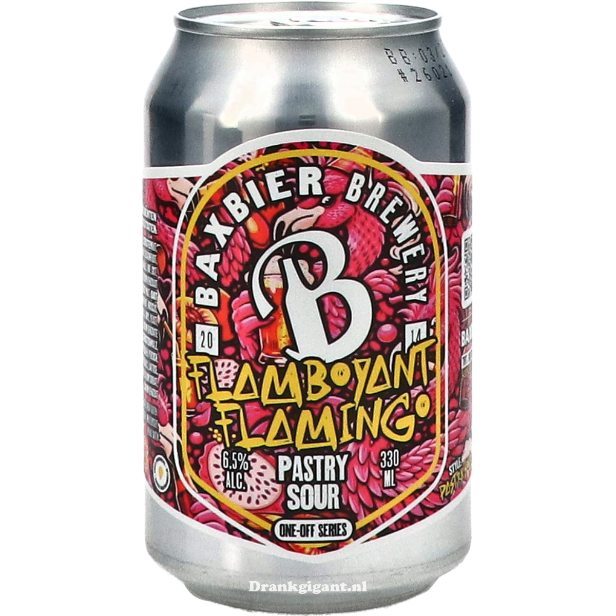Baxbier Flamboyant Flamingo Pastry Sour 33 cl