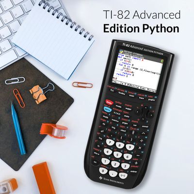 Calculatrice graphique TI-82 Advanced Edition Python