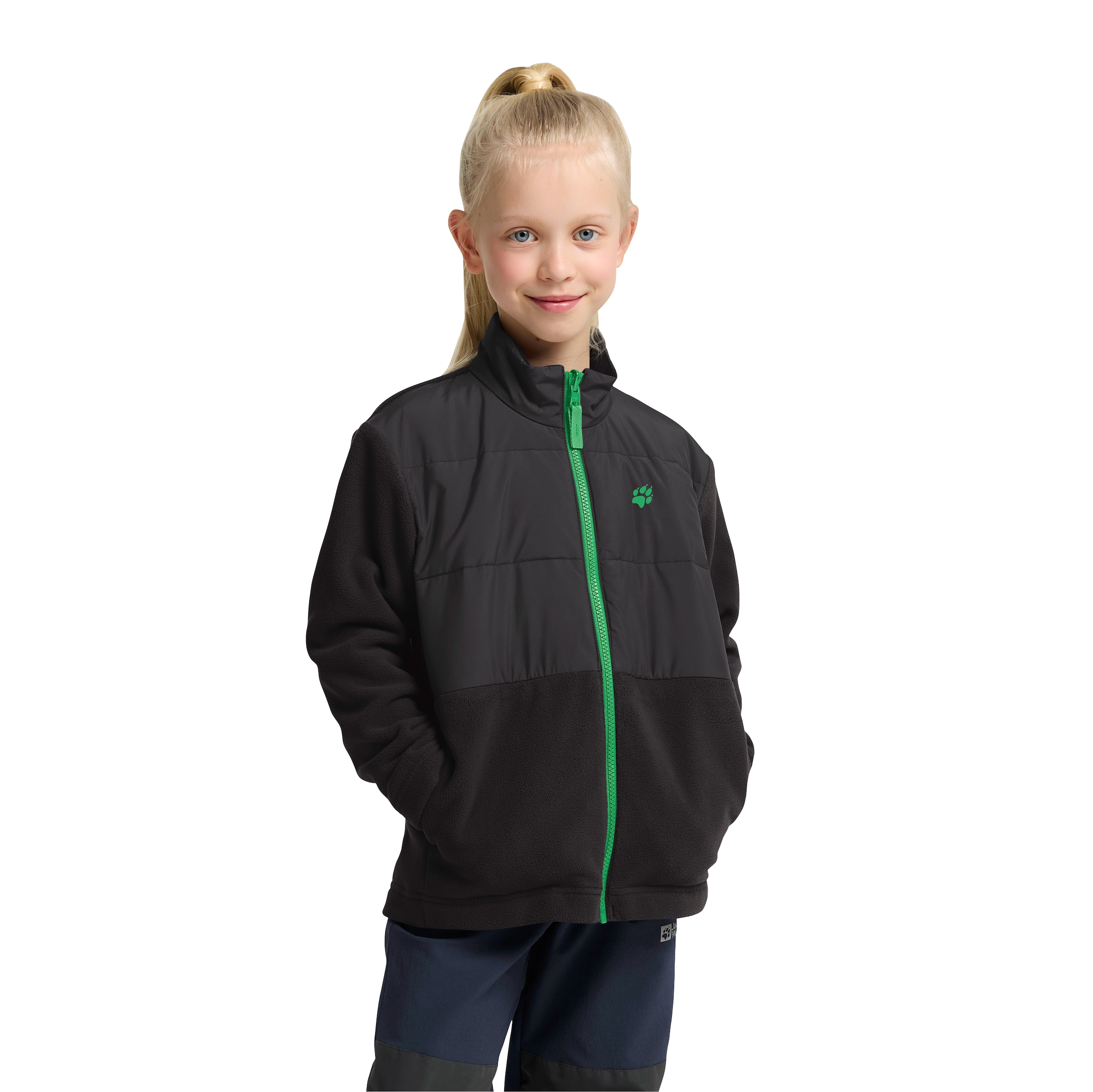 Jack Wolfskin 3-in-1-Funktionsjacke »HYBRID 3IN1 JACKET K« 3in1, wasserdicht, Übergangsjacke/Winterjacke