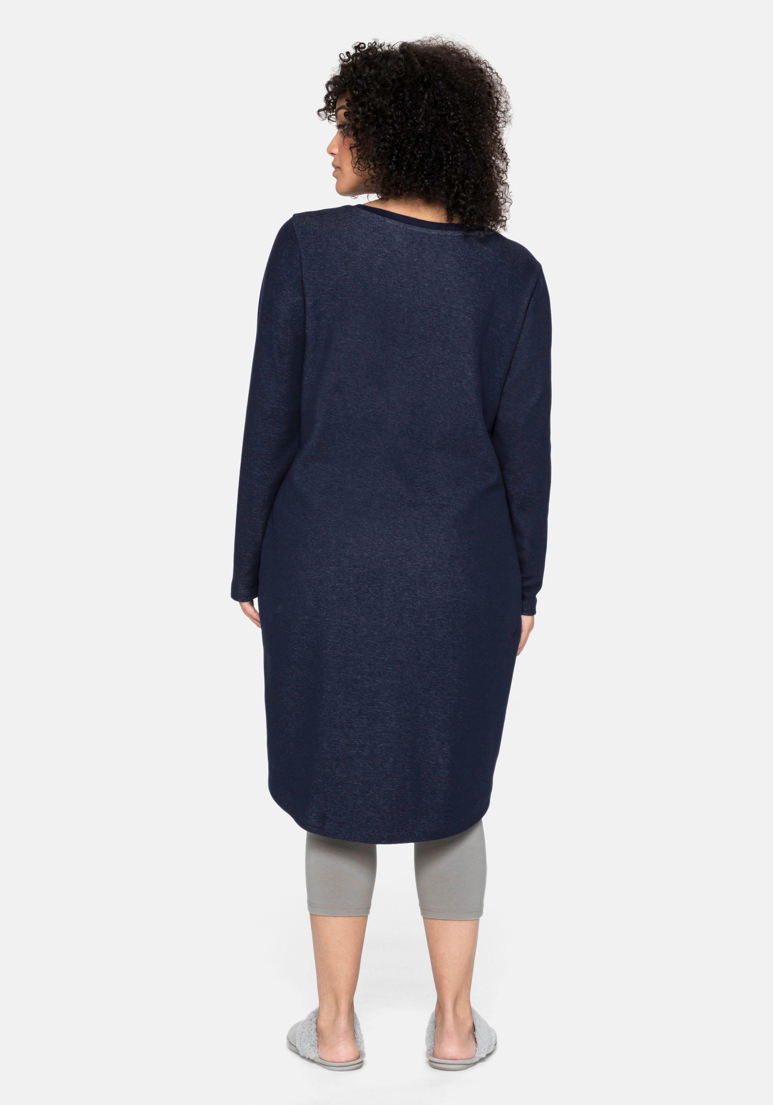 Jerseykleid mit Taschen und regulierbarer Taille