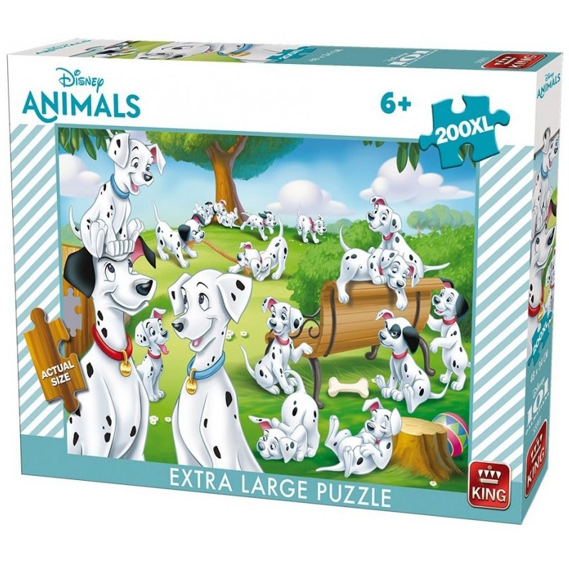 Puzzle 200 pièces - 101 dalmatiens
