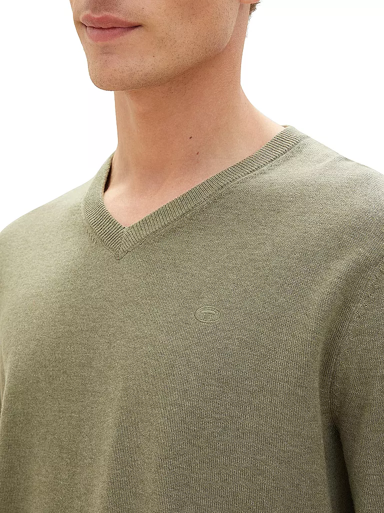 TOM TAILOR Pullover olive