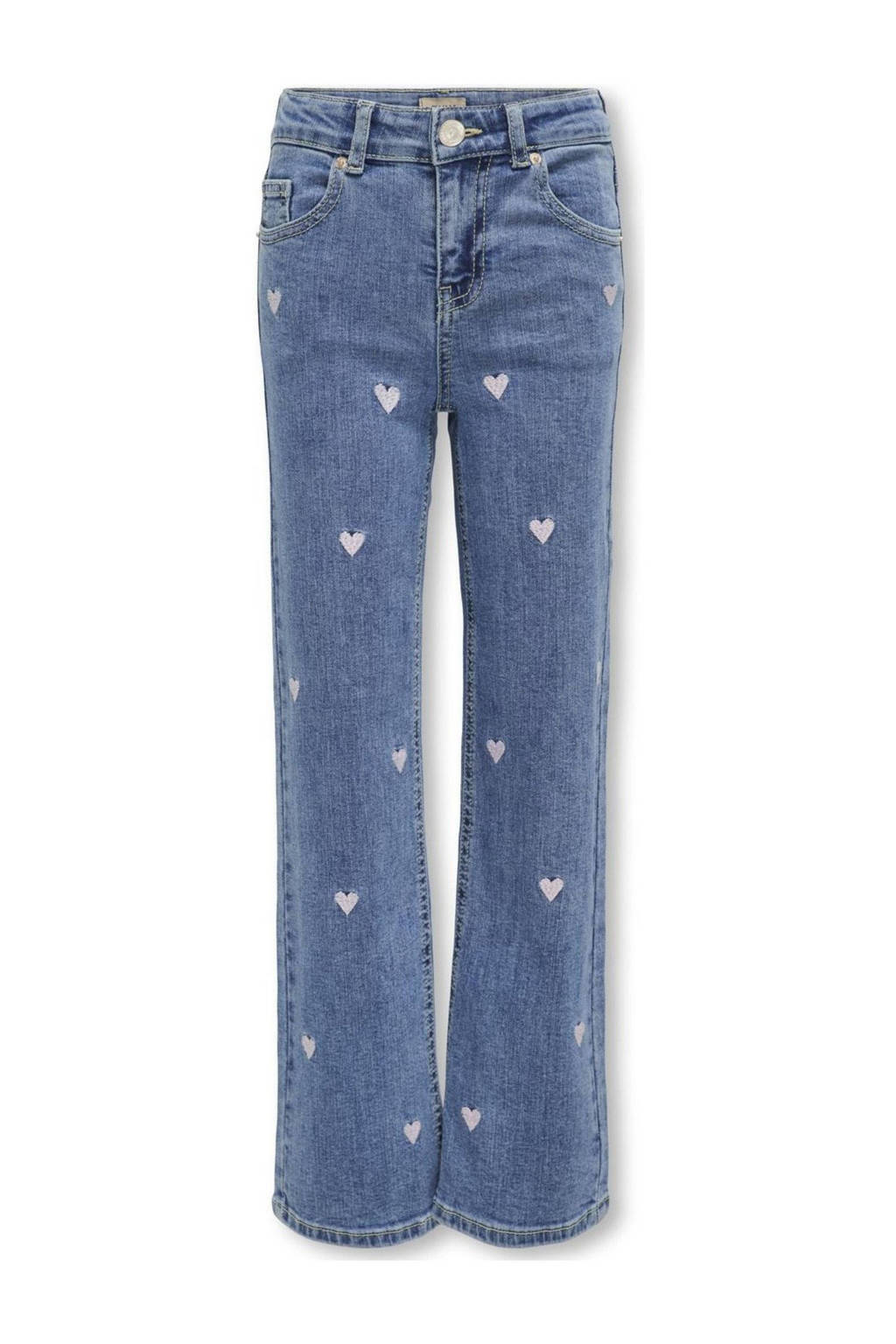 ONLY wide leg jeans KOGJUICY Light blue denim