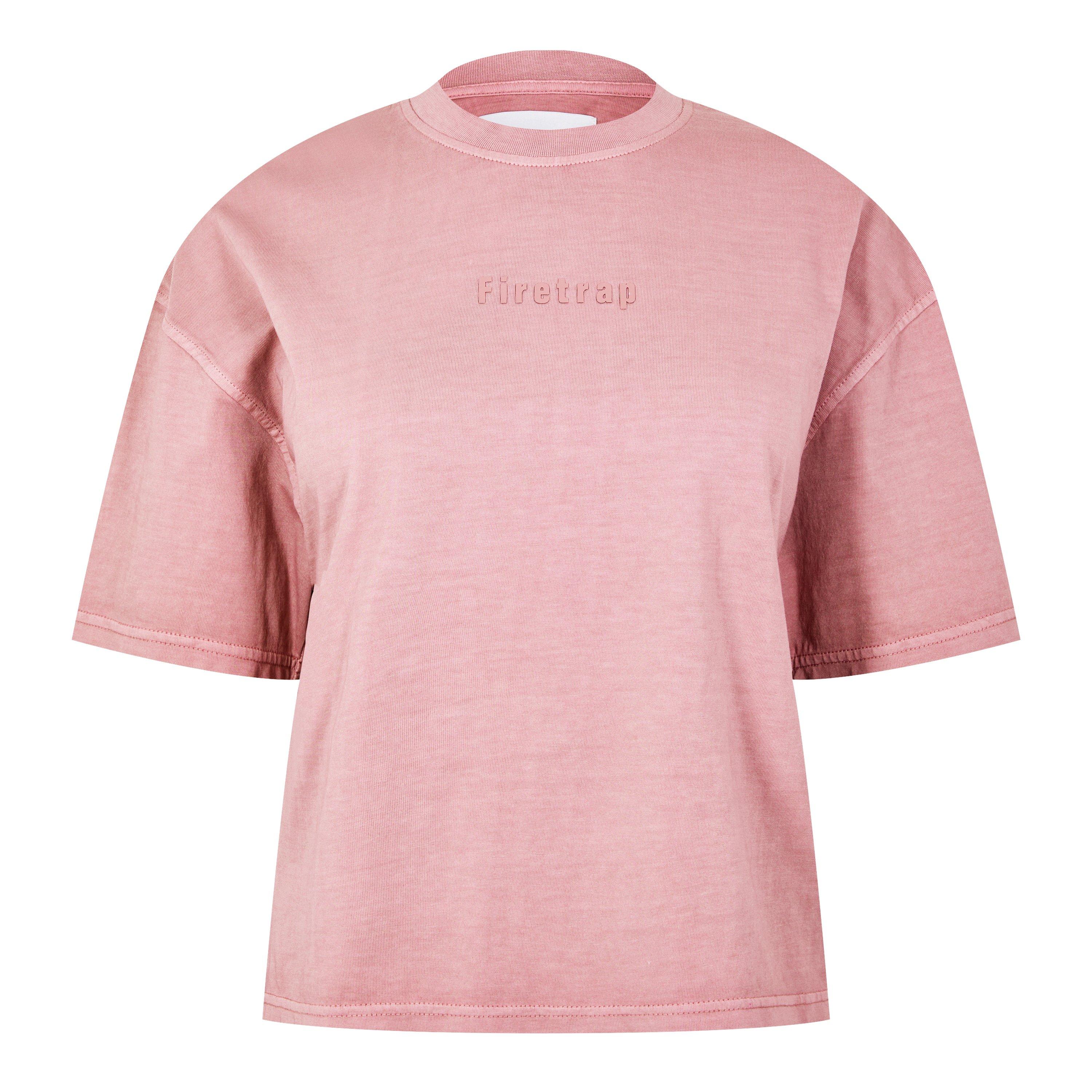 Firetrap Wash Boxy Oversized T Shirt Womens