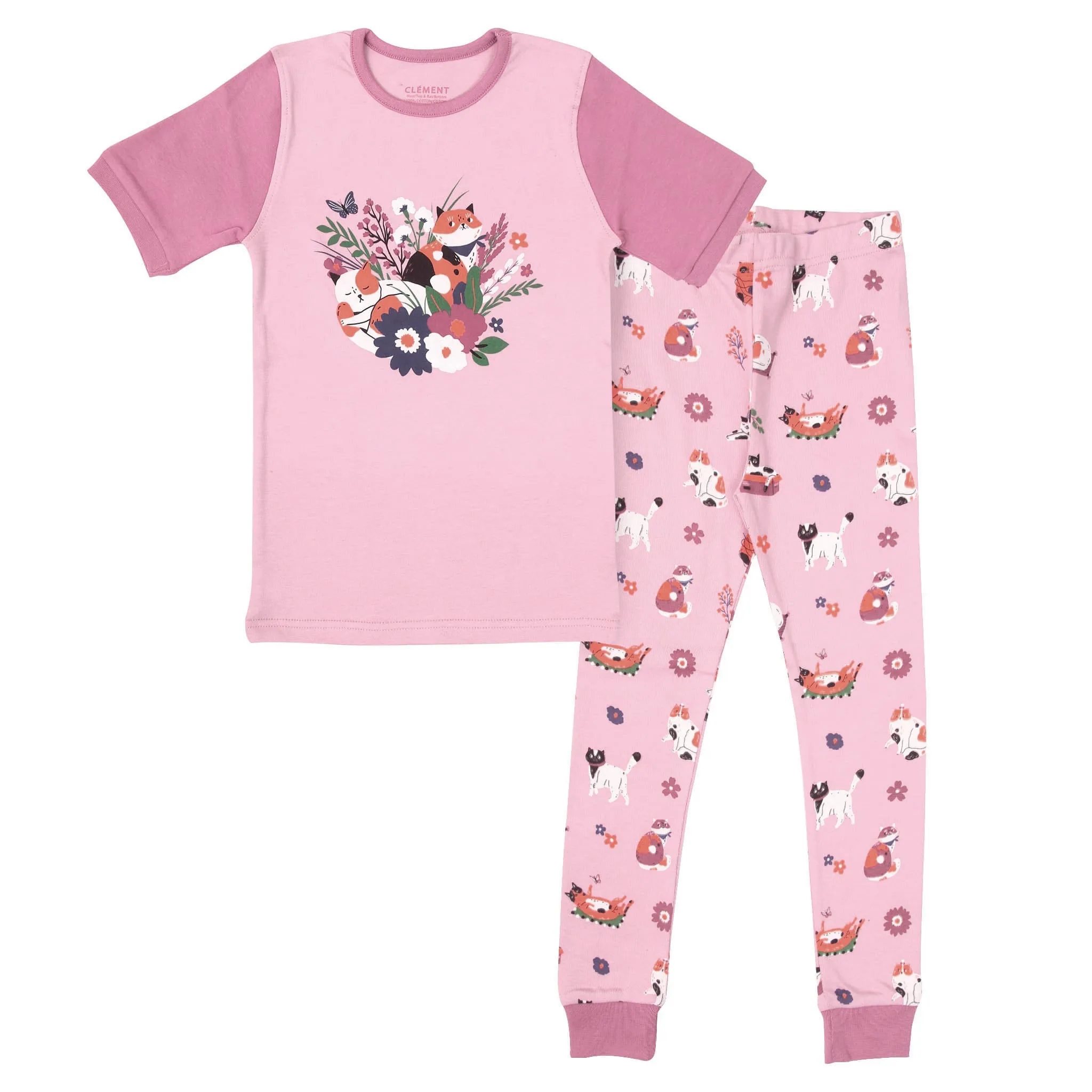 Clément - Vêtements Pyjama Chats 2-14ans