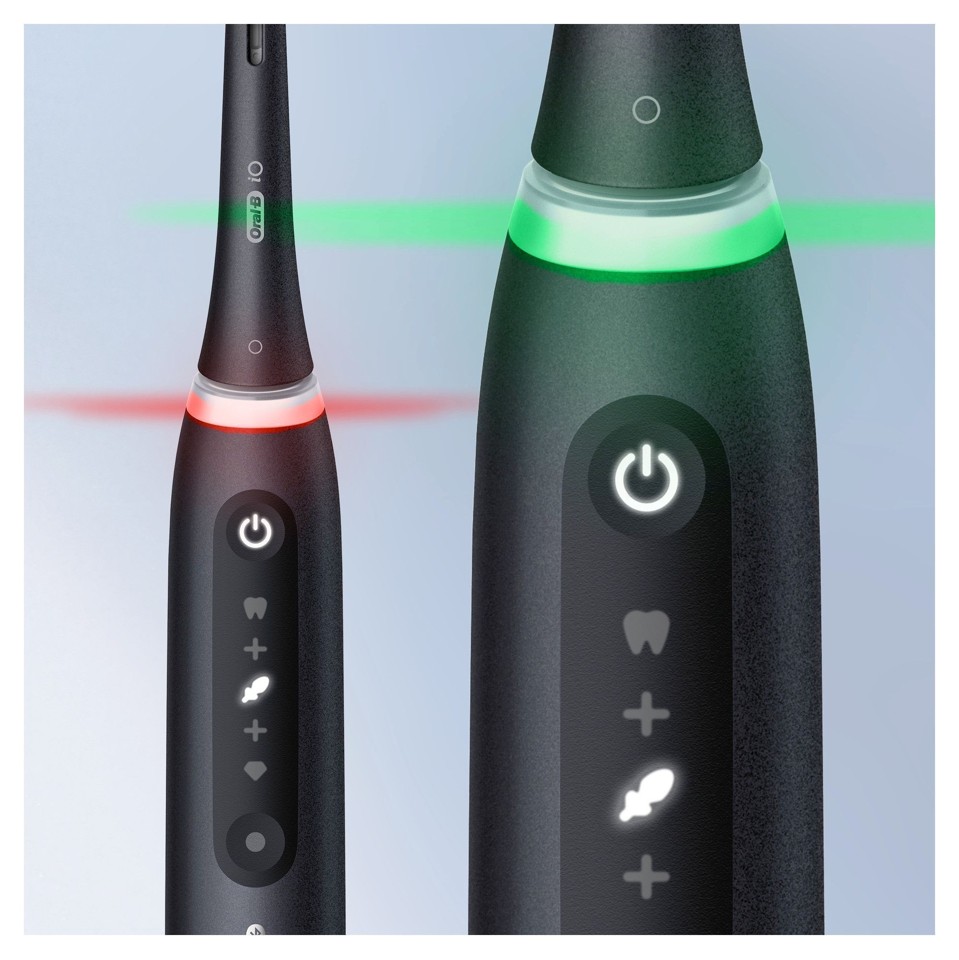 Oral-B - iO5 Duo Pakke Sort UCB & Hvid SC Elektriske Tandbørster