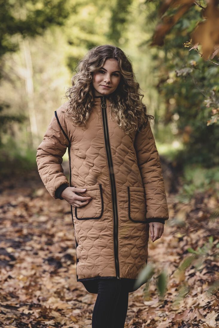 LOOXS 10sixteen zand looxs 10sixteen  10sixteen reversible outerwear parka