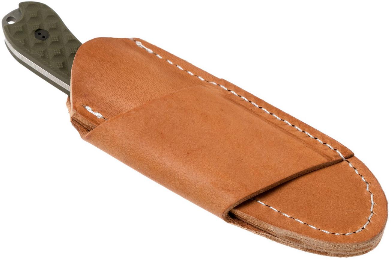 Bradford Guardian 3FE, OD Green Guardian 3 M390, Sabre Stonewashed, False Edge 3FE-002