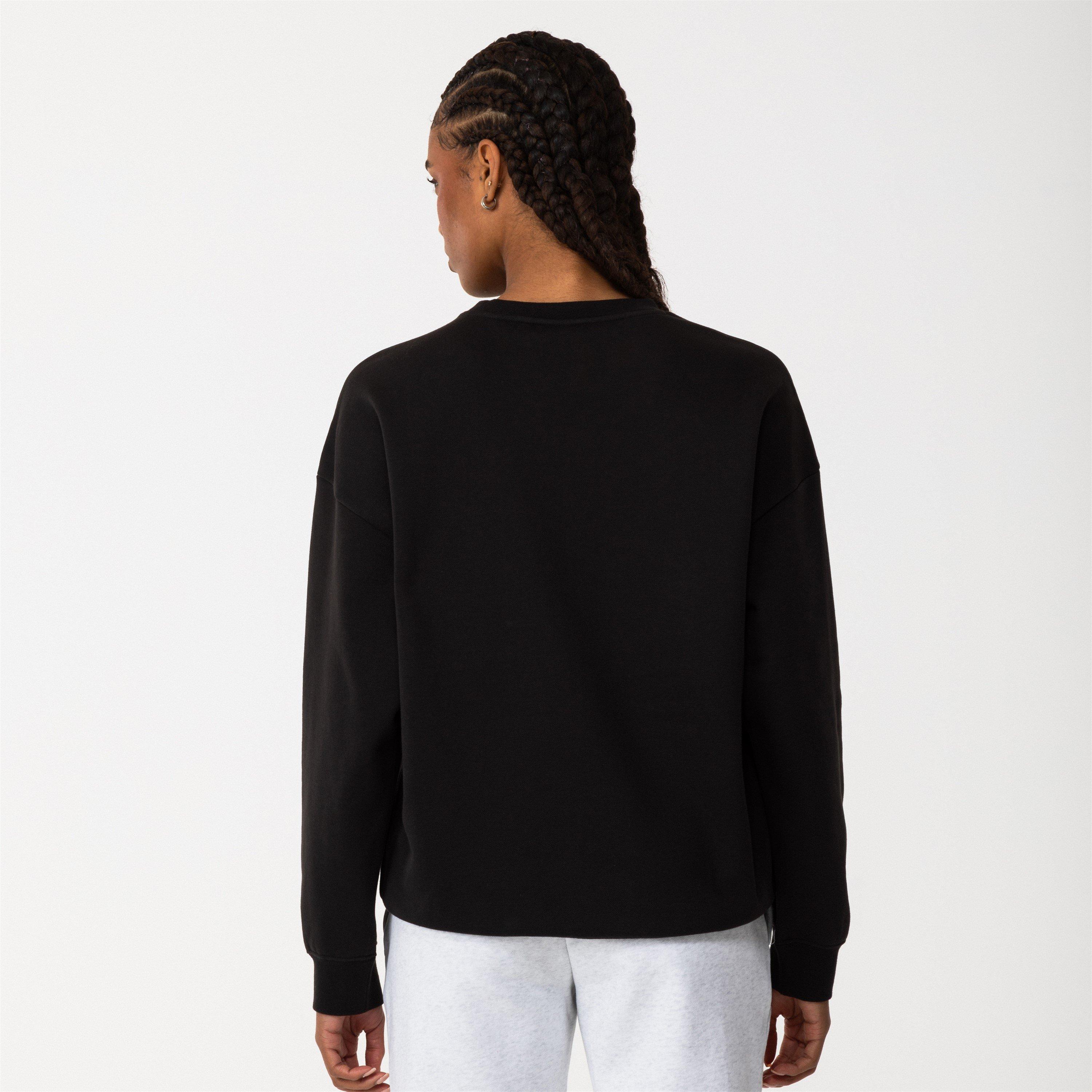 Puma Ess Oversized Crew Fl Sweatshirt Womens