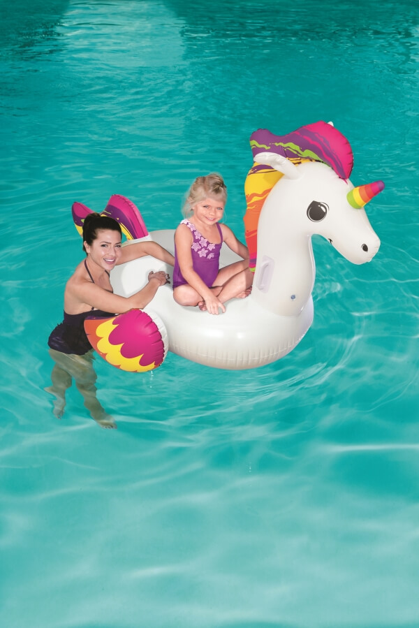 Fantasy Unicorn Rider, 150x117 cm