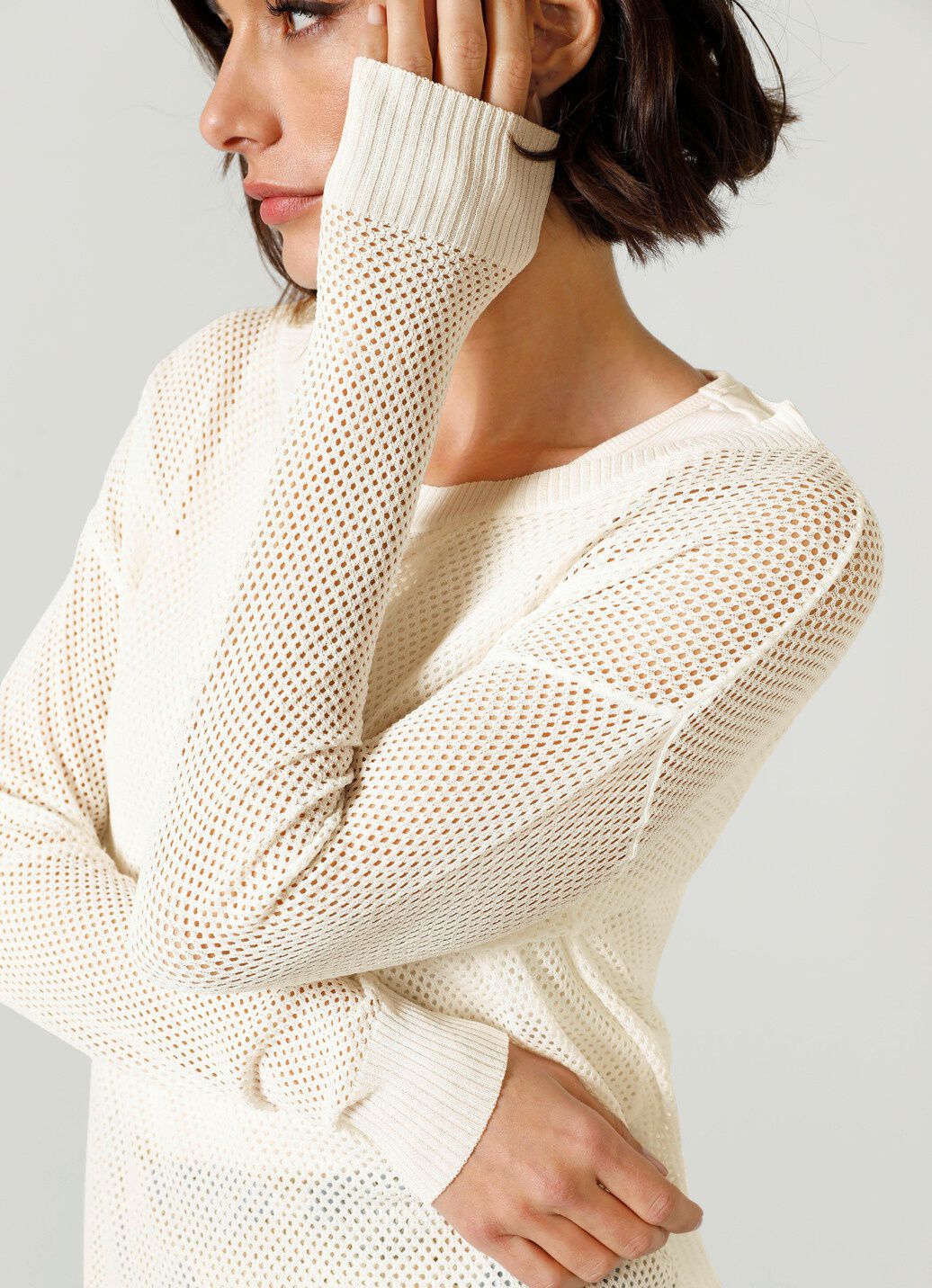 Pullover in Feinstrick