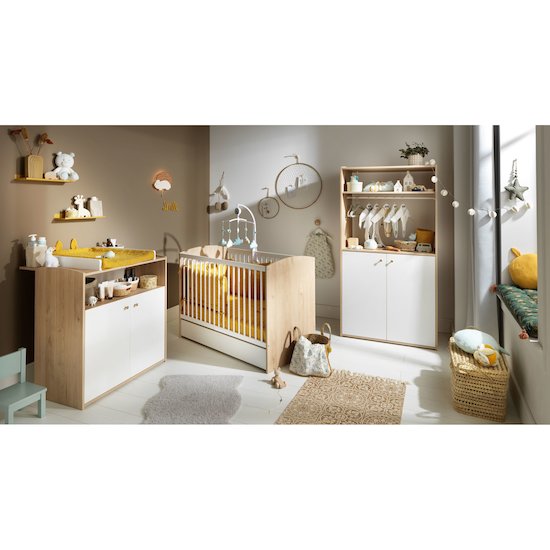 Alice Commode   Bois        de               Sauthon Baby's Sweet Home