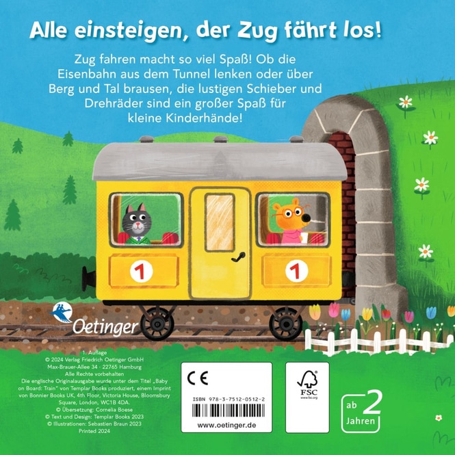 Komm, wir fahren Zug - Grosse Schieber für kleine Hände