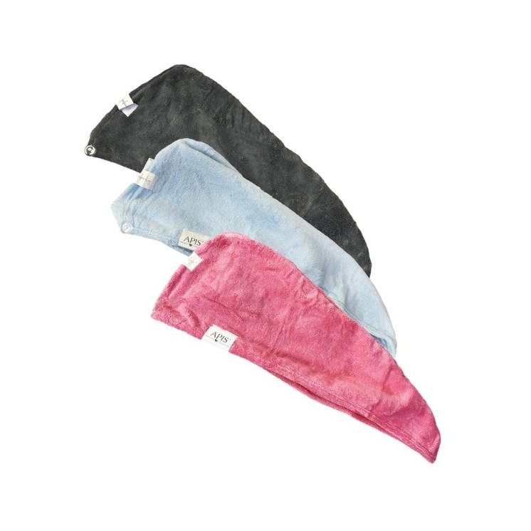 Apis Care Turban - Haartrockentuch / Pink / 1 Stück