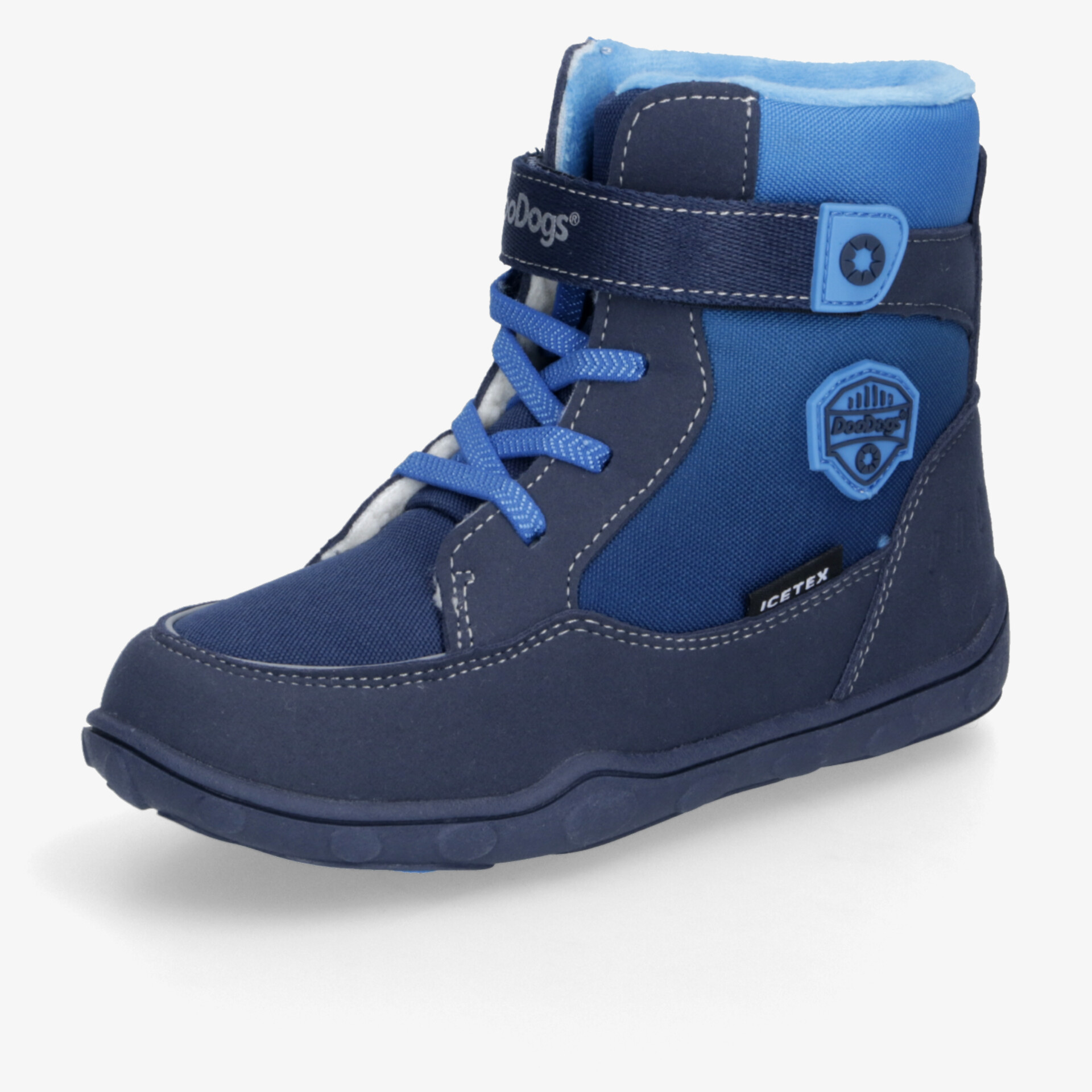 DooDogs Kinder Winterstiefel blau