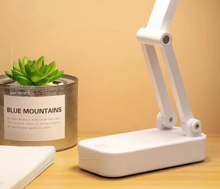 HOMTEC - USB oplaadbare opvouwbare bureauleeslamp