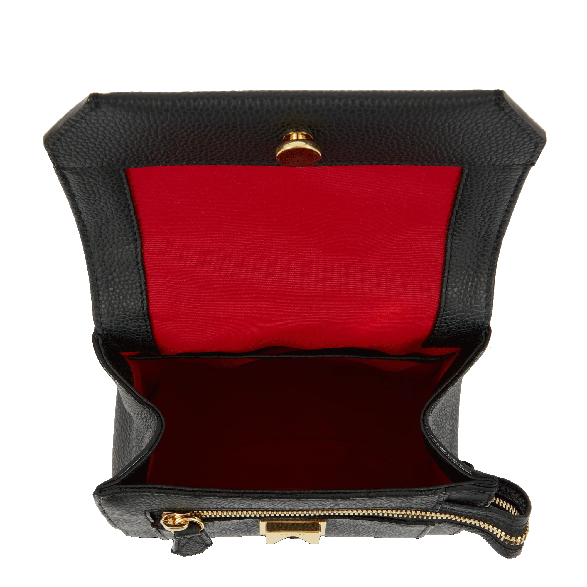 Sac rabat Ninon de Lancel-Noir/Doré