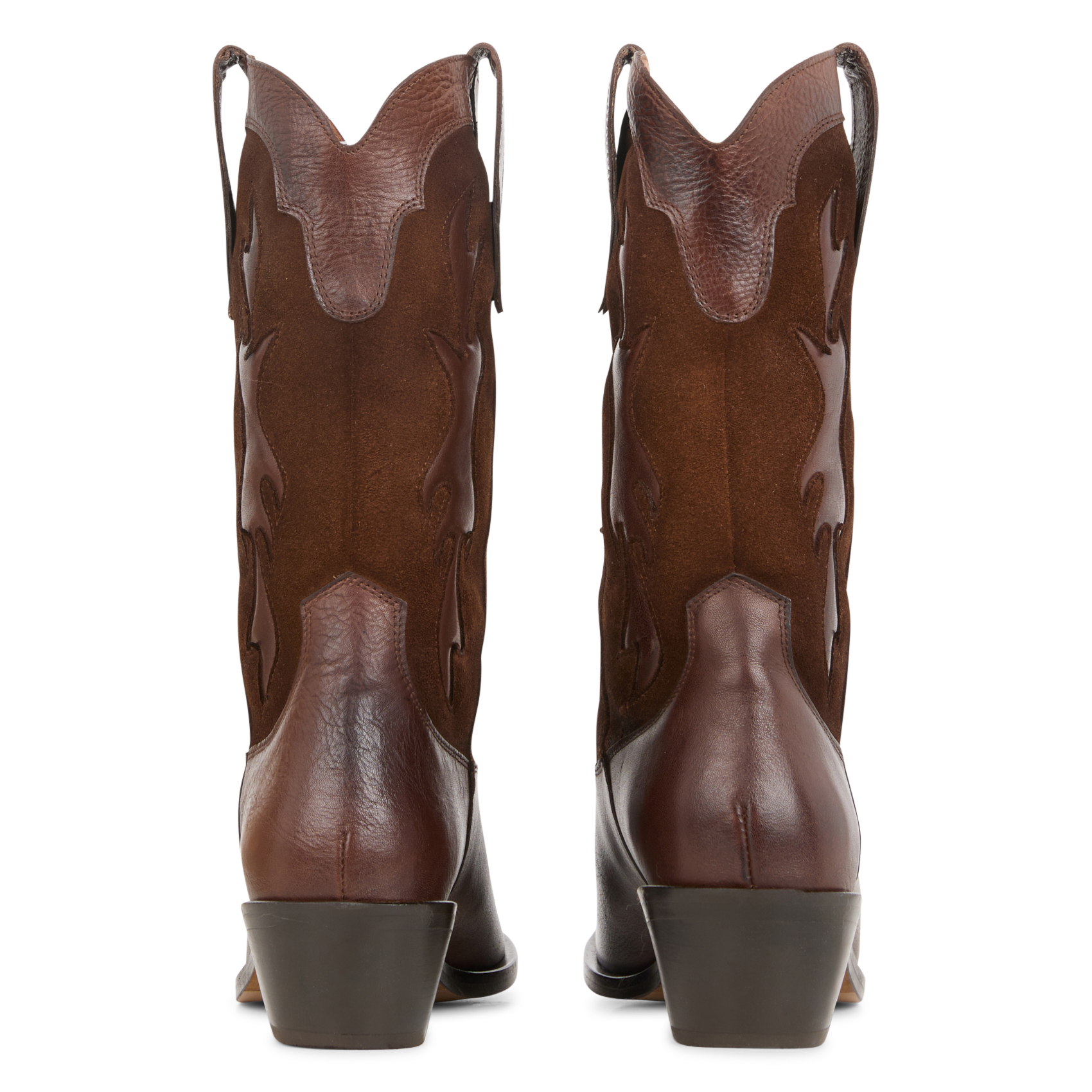 WANDA - Bottes en cuir | Marron
