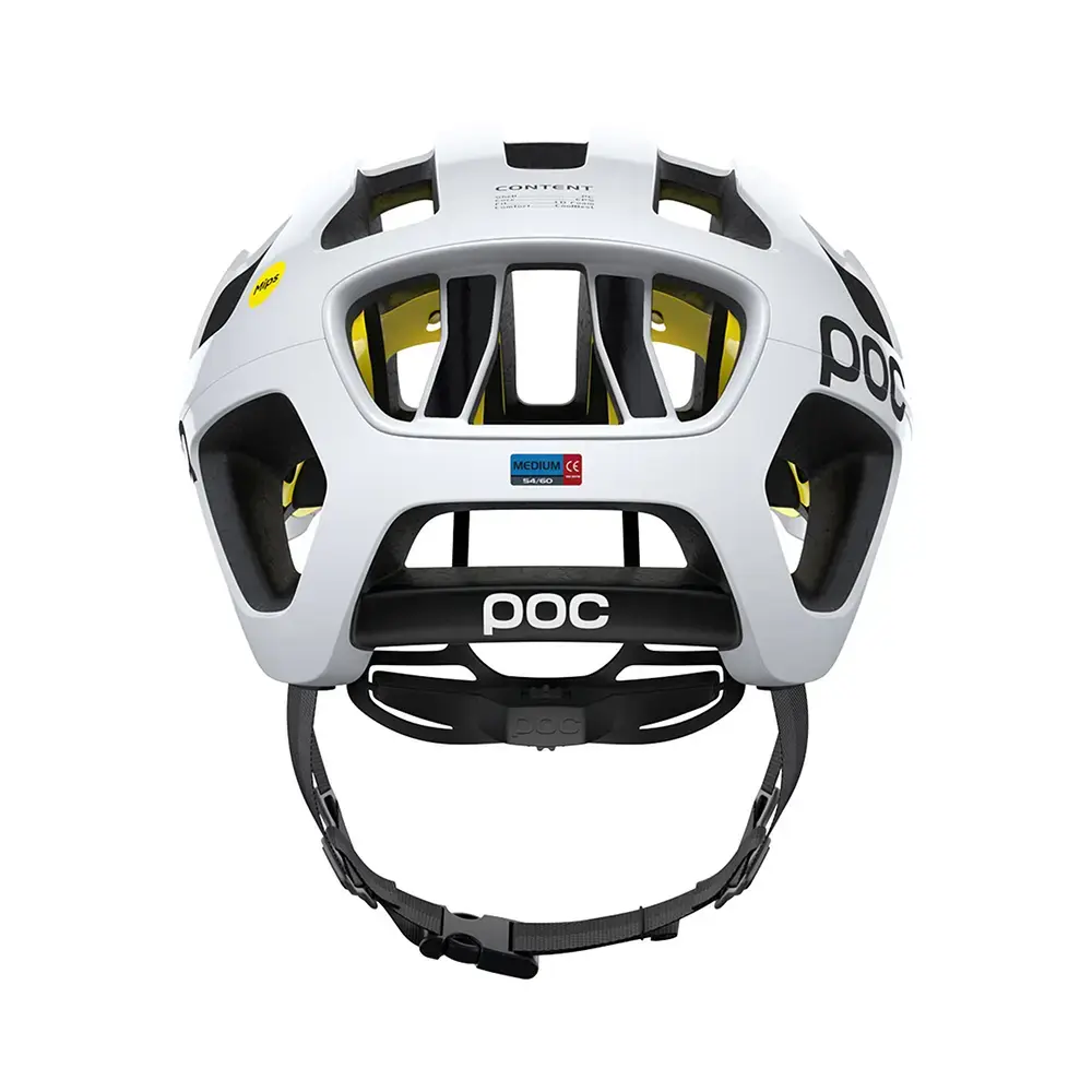POC Octal MIPS Race Fietshelm Wit