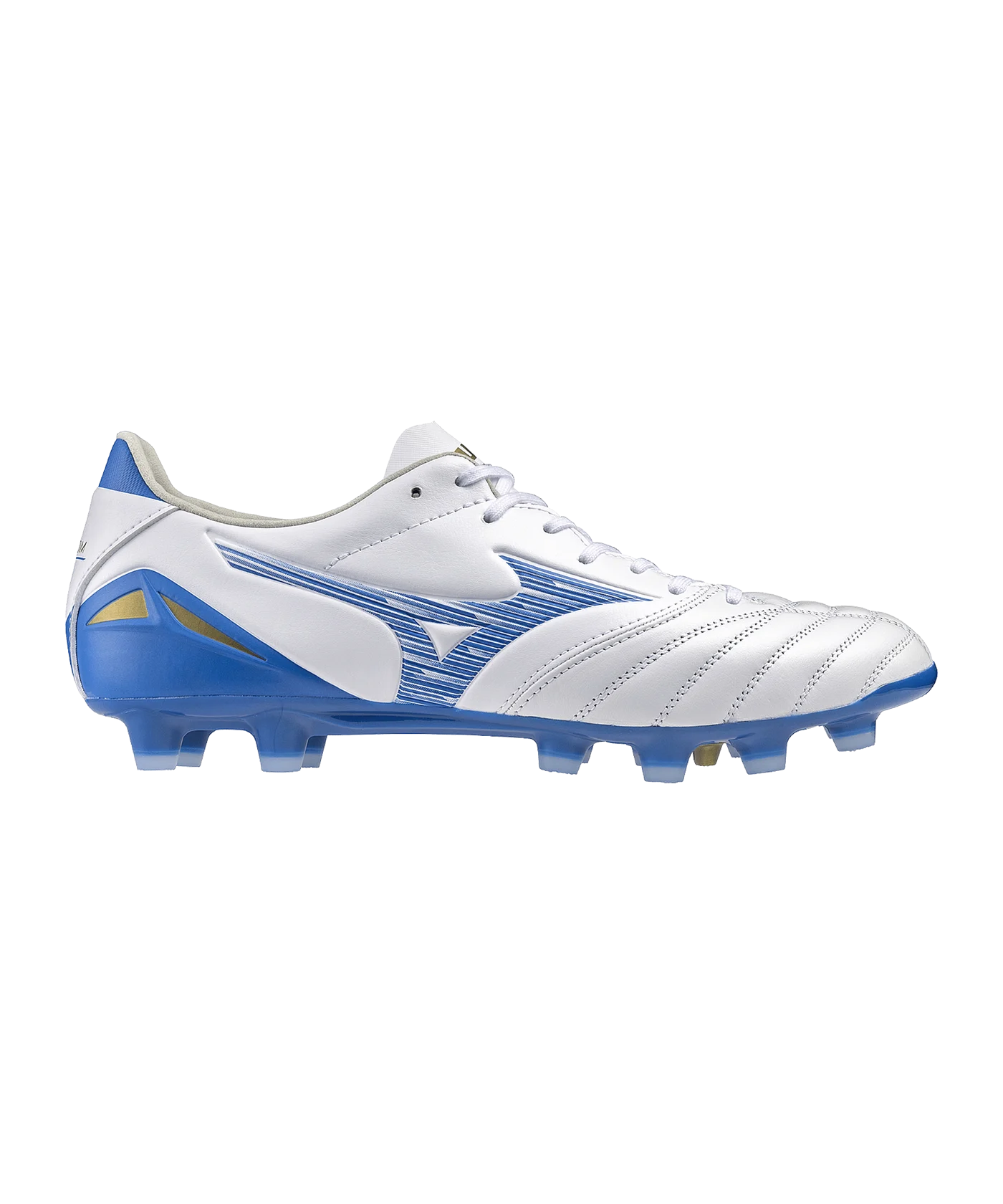 Mizuno Morelia Neo IV Pro FG Mugen Weiss Blau F25