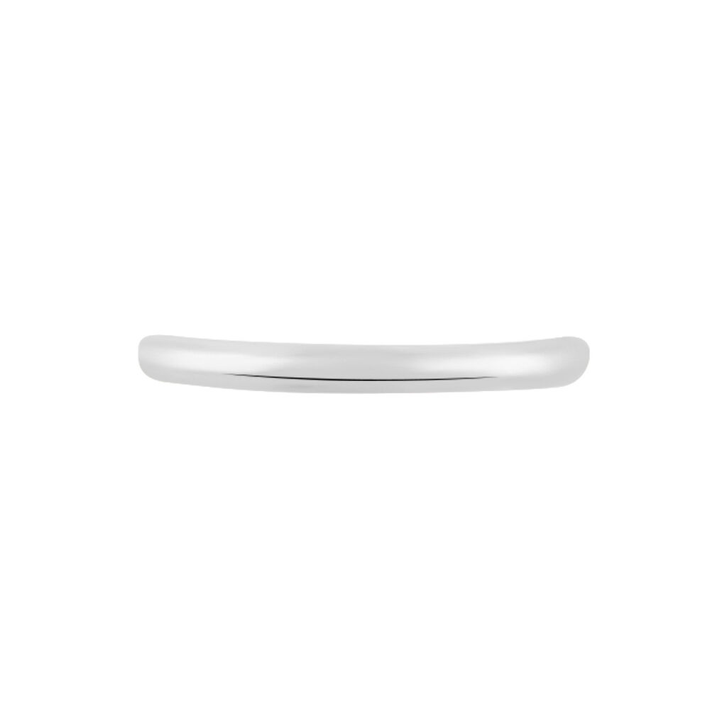 Alliance Meredithe Demi Jonc Classique Or Blanc