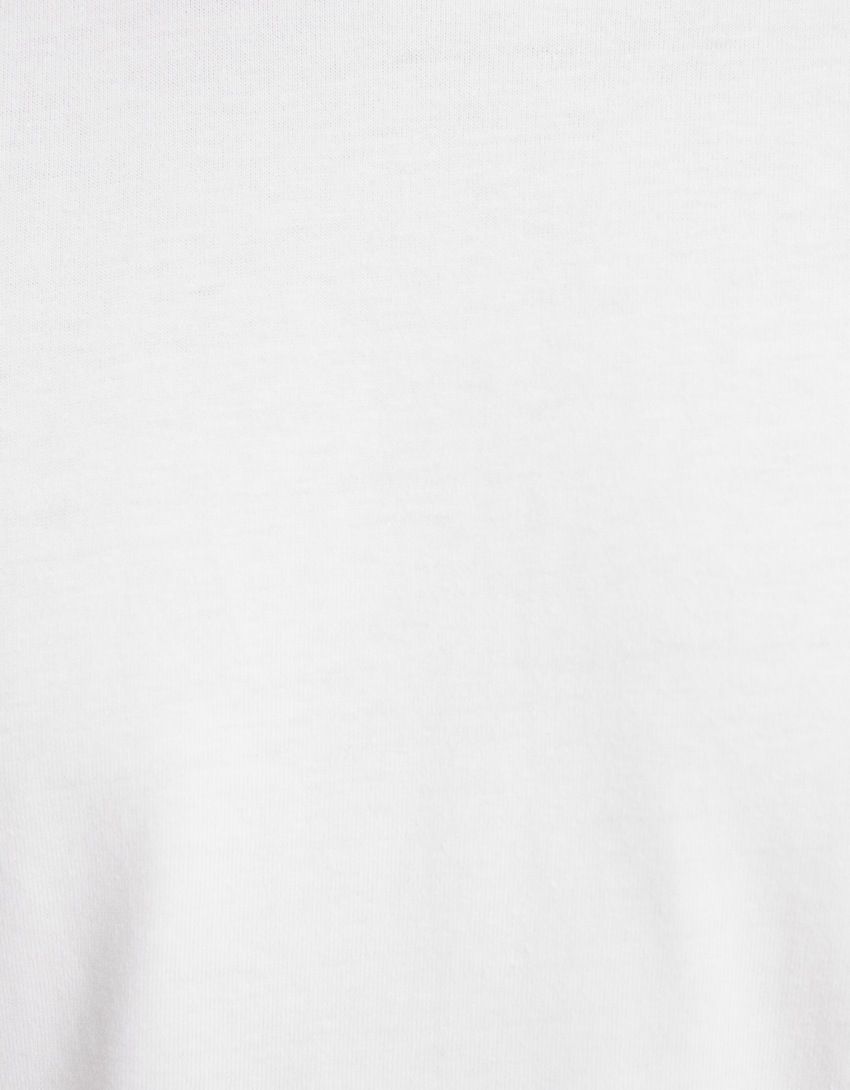 Pacote com 2 camisetas de corte reto