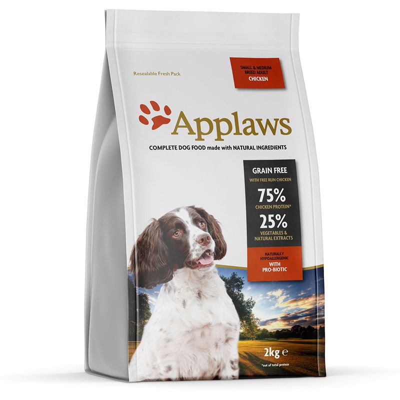 Applaws Adult Small & Medium Breed, poulet