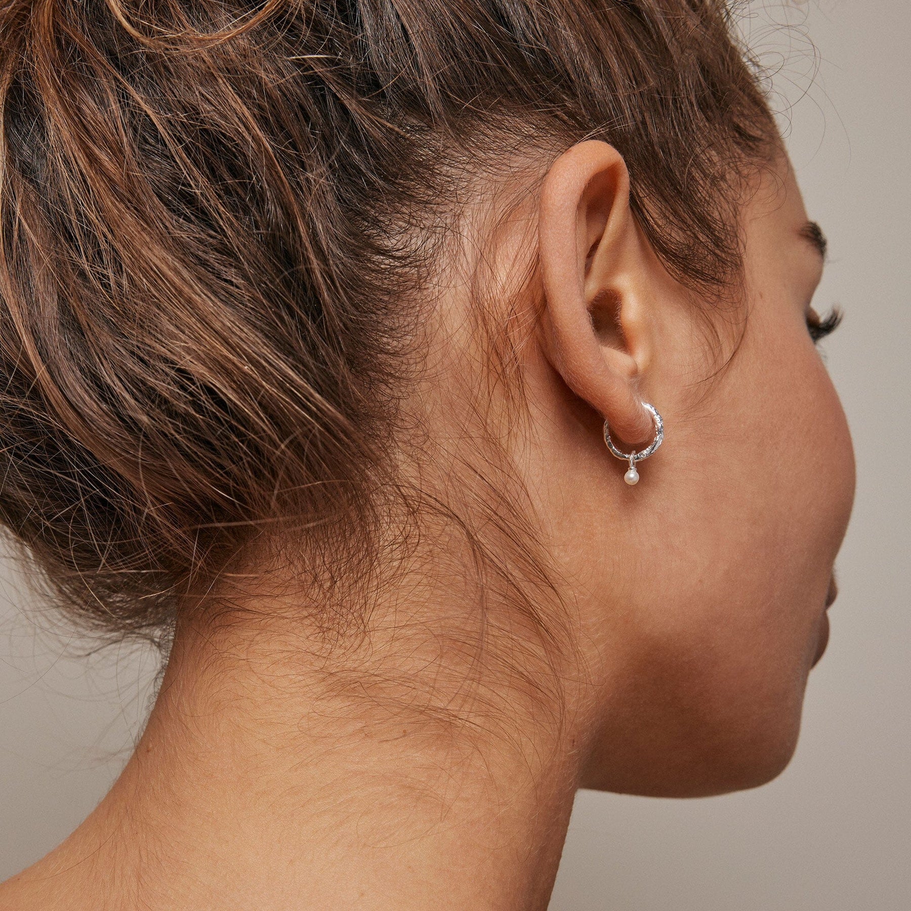 Enamel Copenhagen Hoops, Belle Pearl