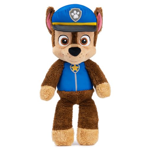 Paw Patrol Med-På-Tur Chase Bamse, Blå/ Brun