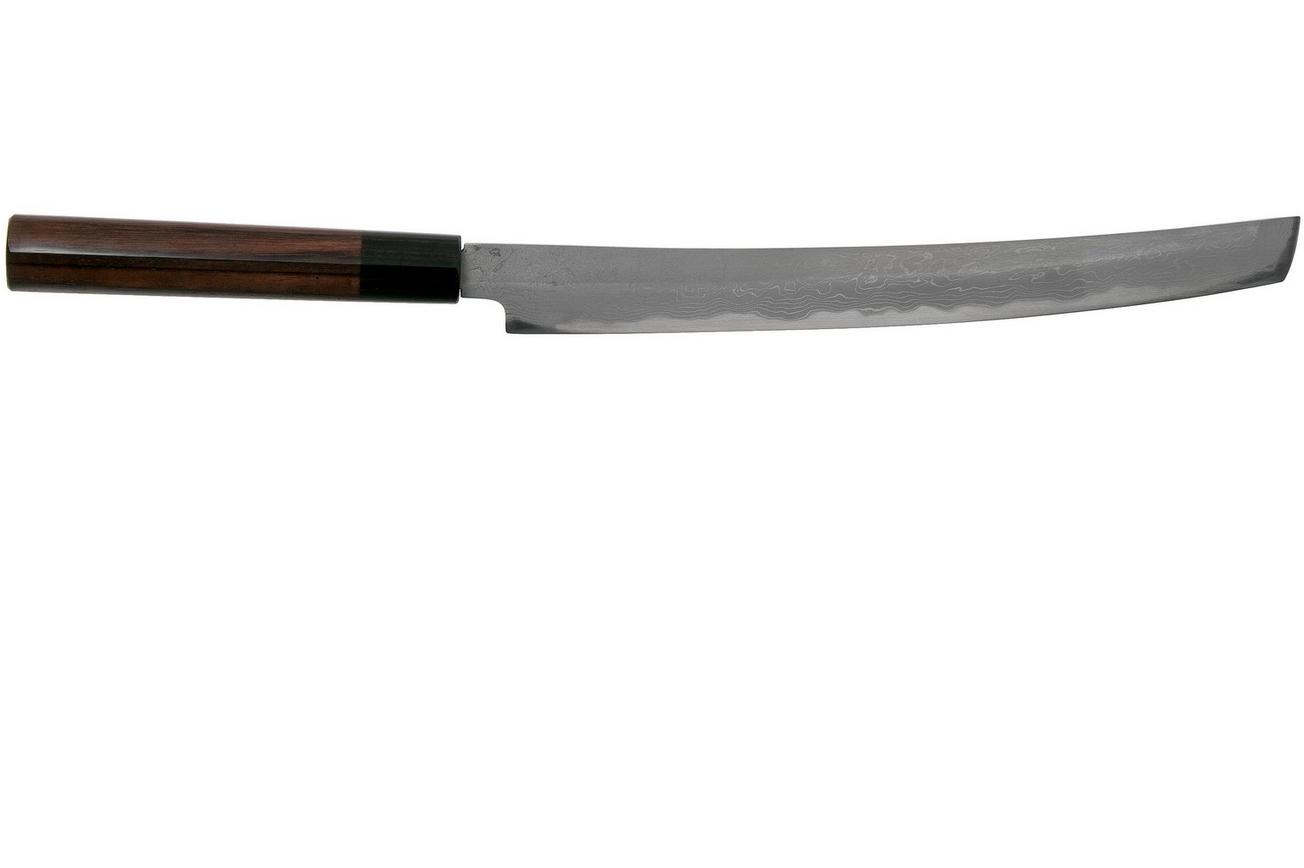Eden Takobiki Ryoba 27 cm, red sandalwood