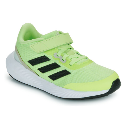 Adidas Sportswear - RUNFALCON 3.0 EL K - Jaune Fluo