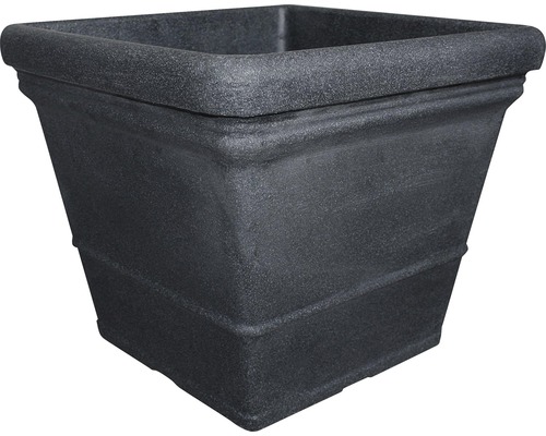 Geli Parma plantenpot, kunststof, 40x40x34 cm, antraciet