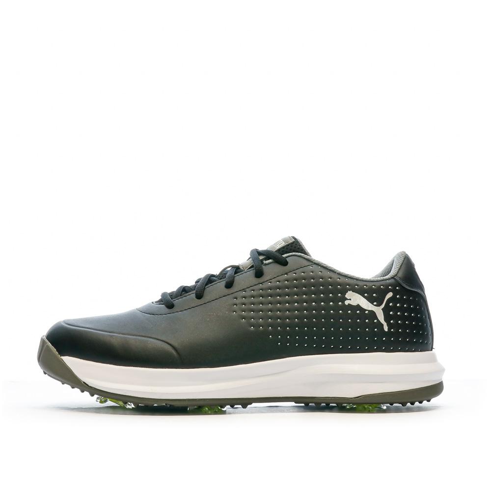 Puma Chaussures de Golf Noires Homme Puma Fusion Tech