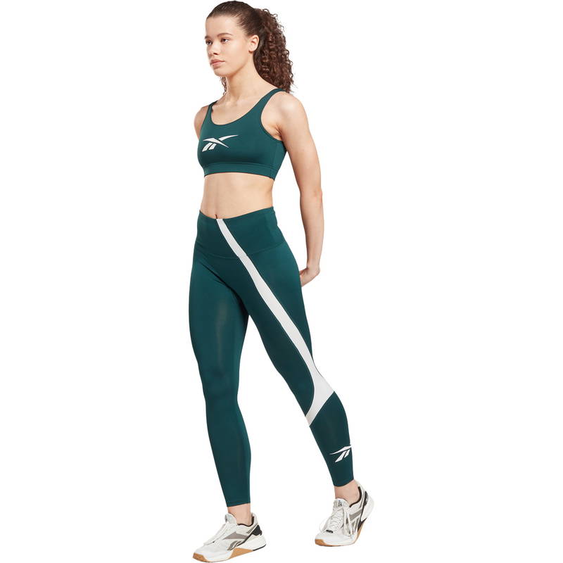 Reebok Work Out Ready New Big Logo Light Support Sports BH Dame