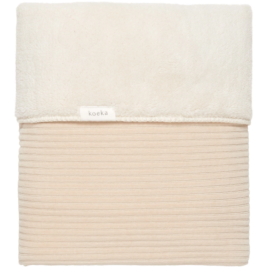 koeka Decke Plüsch Vik beige