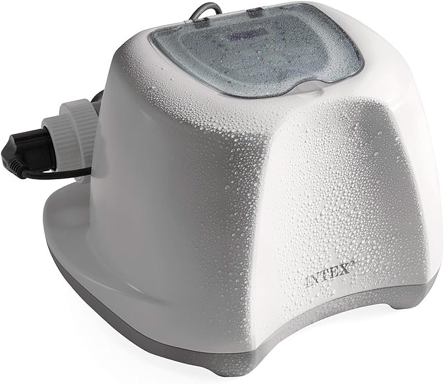 Intex 26670 – Krystal Clear Salzwassersystem, für Filterpumpe 2650-12112 L/h, für kleine Pools bis zu 56800 L, Kunststoff, Weiß